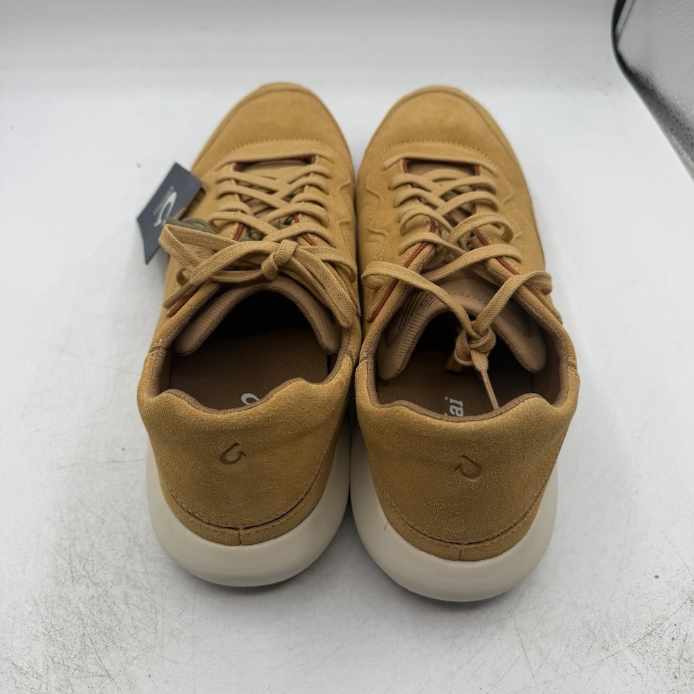 OluKai Koheo Shoes Mens Sz 10.5 Golden Sand Tan Casual Sneakers 10525-GSGS NWT - Picture 8 of 10